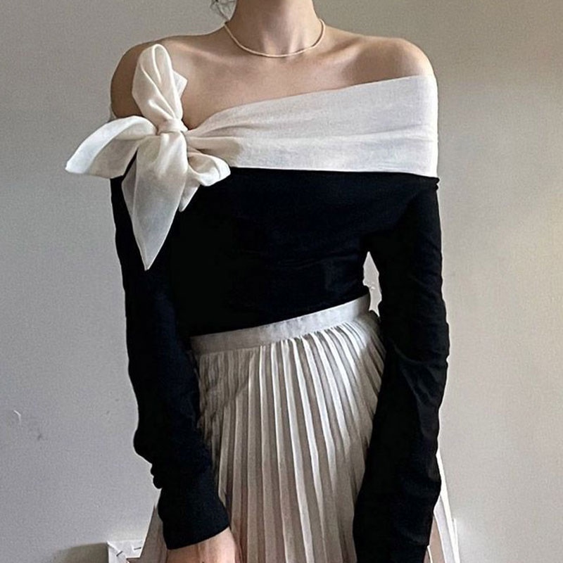 XIYUYI Áo Thun Ngắn Tay Cổ Tròn In Chữ Thời Trang Mùa Hè Dành Cho Nữ