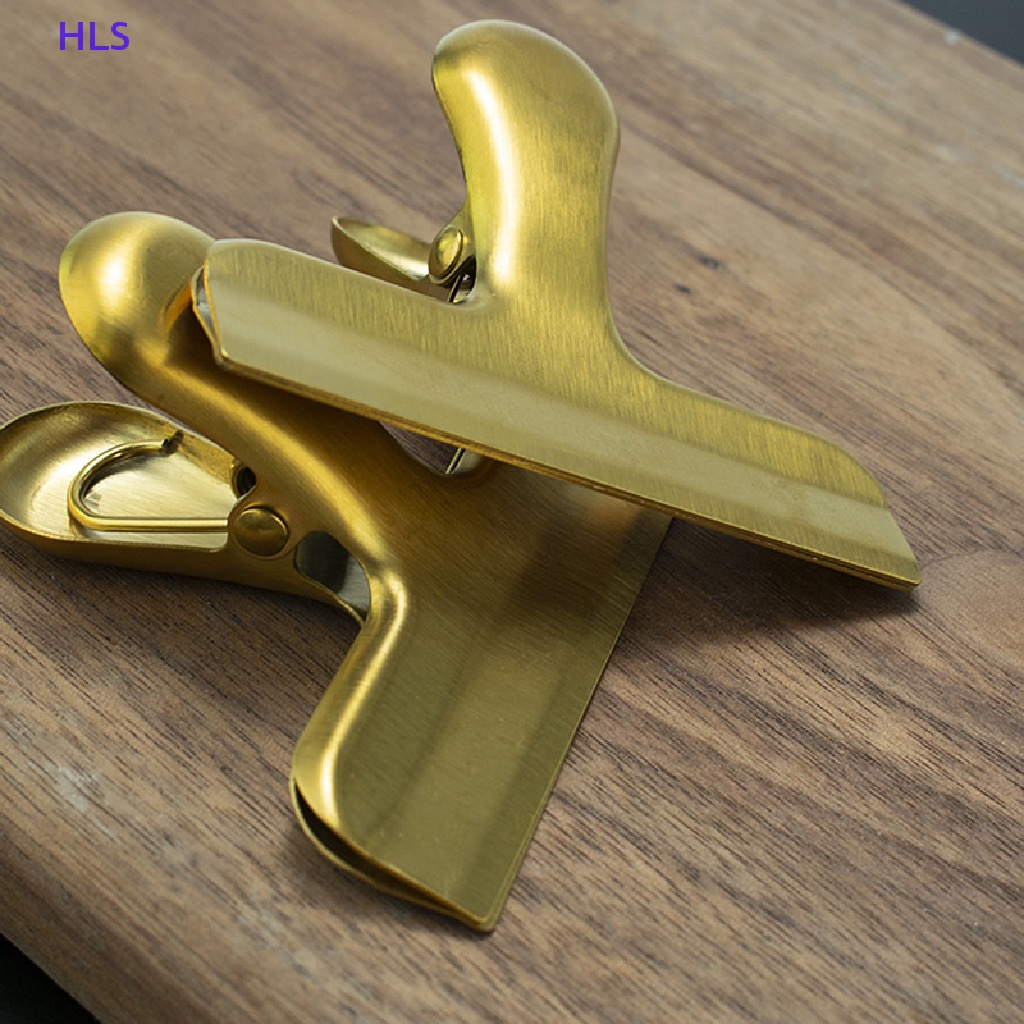 Kẹp Giấy Bằng Kim Loại Thiết Kế Xinh Xắn Tiện Dụng Cho Trường Học / Văn Phòng