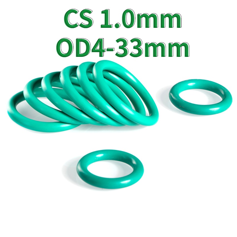 Vòng Đệm Cao Su Fkm CS1.0mm * OD4-50mm