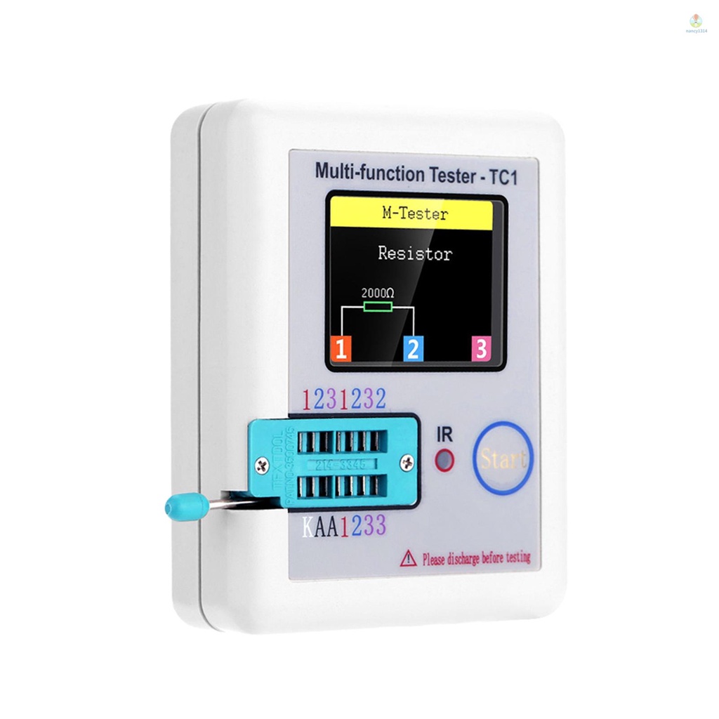 Thiết Bị Kiểm Tra Bóng Bán Dẫn Đa Chức Năng TFT Tự Động Cảm Biến Điện Trở MOSFET NPN PNP MOS