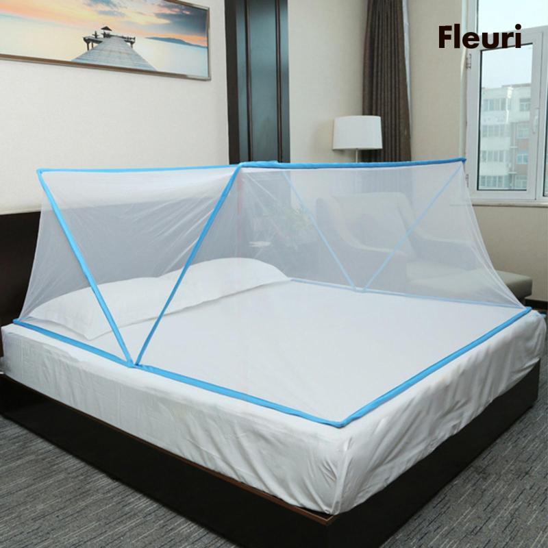 [Fleurir] Màn Lưới Che Giường Ngủ Có Thể Gấp Lại Không Cần Lắp Đặt Dễ Dàng Mang Theo Khi Đi Du Lịch