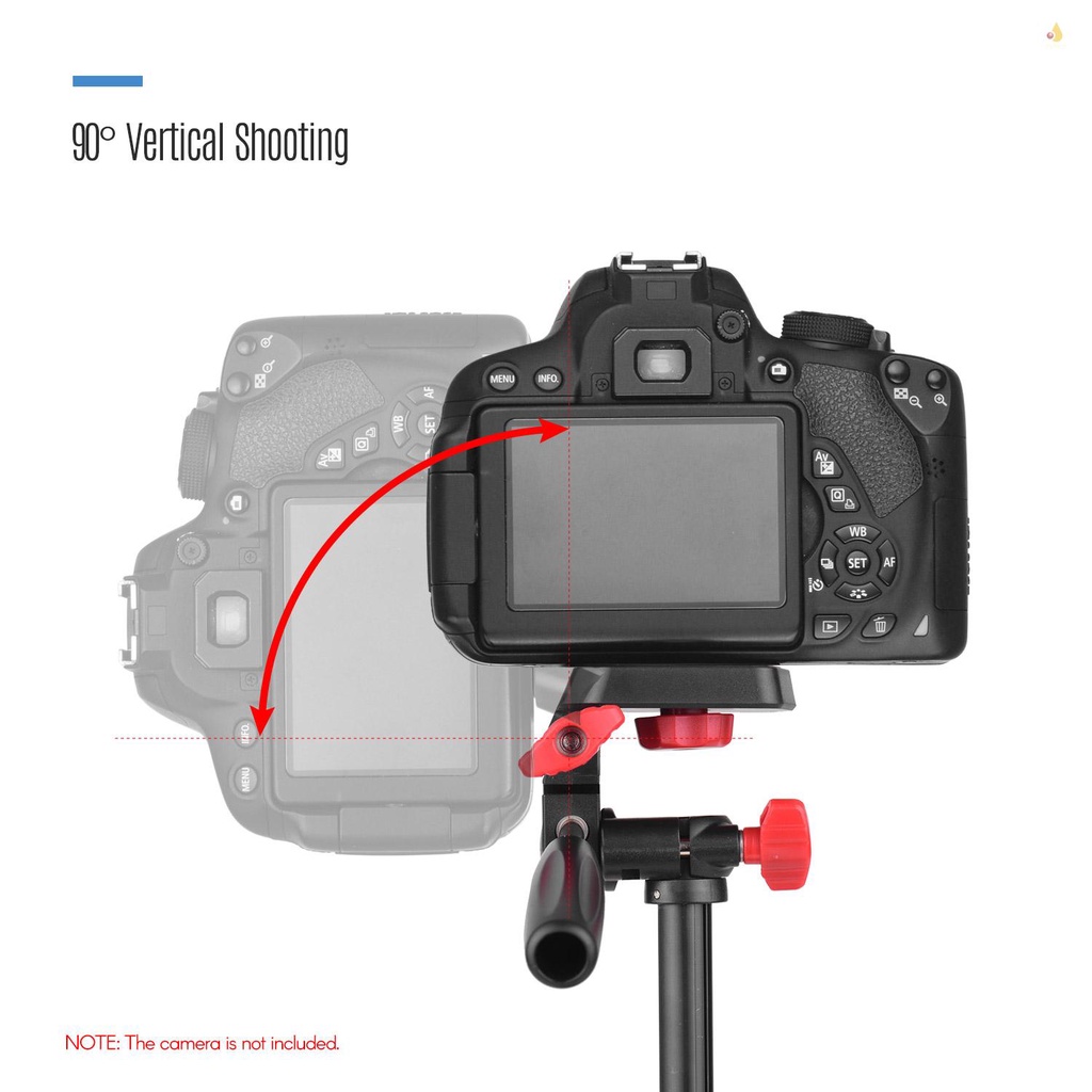 Giá Đỡ Ba Chân Bằng Hợp Kim Nhôm Tải Trọng Tối Đa 1 / 4 Inch KINGJOY VT-832 2kg Trục Trung Bình 131cm Màu Đen Kèm Túi Đựng