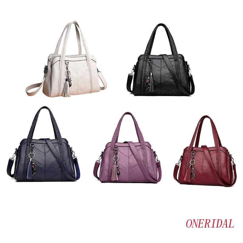 Túi Đeo Chéo Vai Bằng Da PU Thời Trang Sành Điệu Cho Nữ