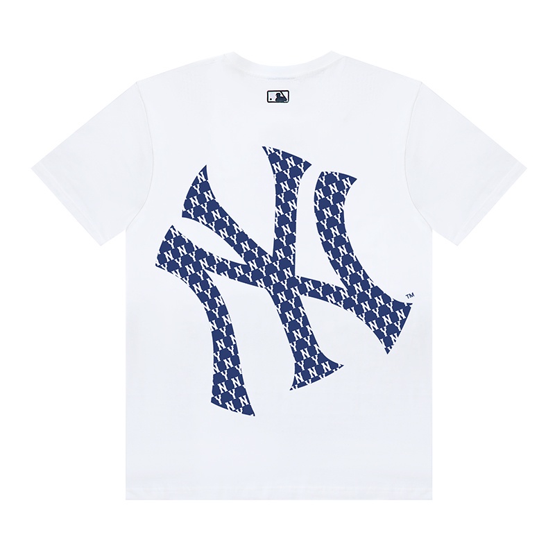 Áo Thun Cotton Tay Ngắn In Chữ NY Plus Size Cho Nam Nữ