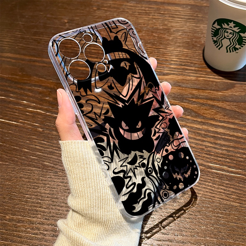 DISNEY Ốp Điện Thoại TPU Mềm Chống Sốc Hình pokemon Kaws Cho IPhone 14 13 12 PRO 12 mini 11 PRO Max Xs Max XR 6 7 8 Plus