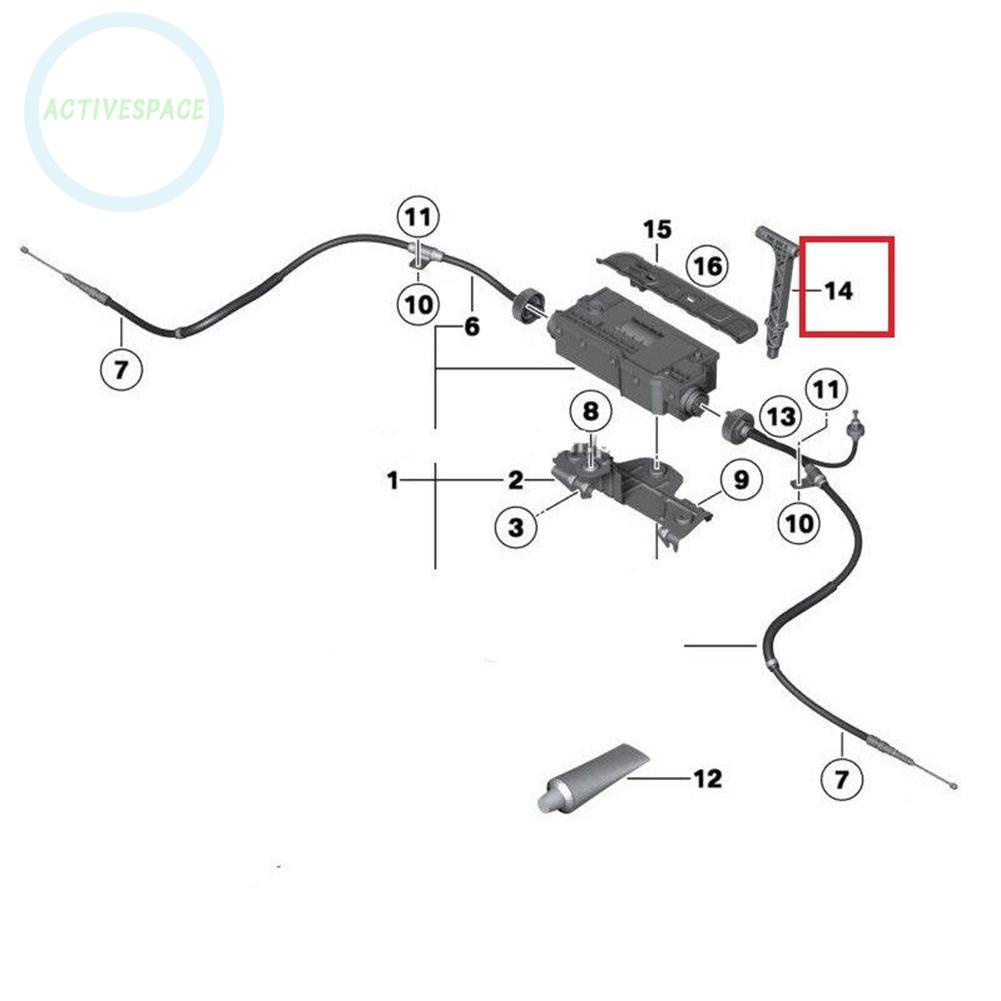 Tay Thắng Thay Thế Cho Xe BMW X5 X6 F07 F10 F01 F02 E70 24507590395