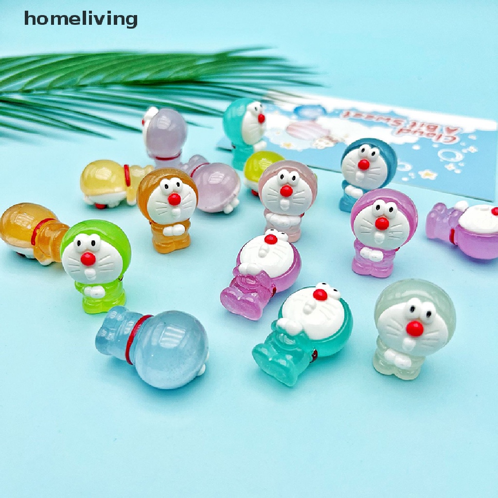 1 Tượng Nhân Vật Hoạt Hình Mini Bằng Nhựa Phát Quang Trang Trí Tiểu Cảnh DIY