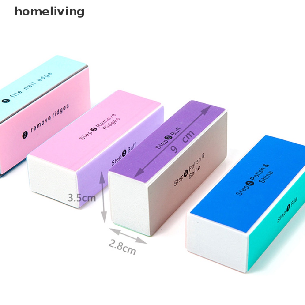 Bộ 5 Cây Dũa Móng Tay 4 Bước Chất Lượng Cao