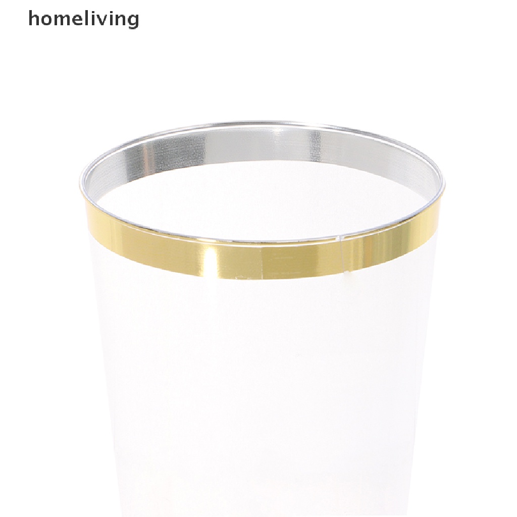 Set 10 Cốc Uống Rượu Bằng Nhựa Cứng 10Oz 300ml