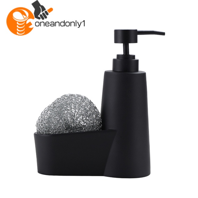 Bộ Bình Đựng Xà Phòng Rửa Tay Dung Tích Lớn Bằng Thép Không Gỉ