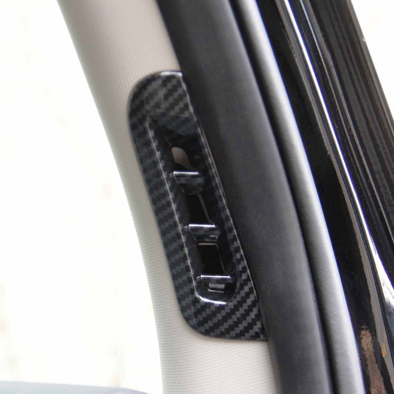 Ốp Lỗ Thông Khí Bằng ABS Sợi Carbon Cho Xe Hơi Dodge Durango 2011-2022