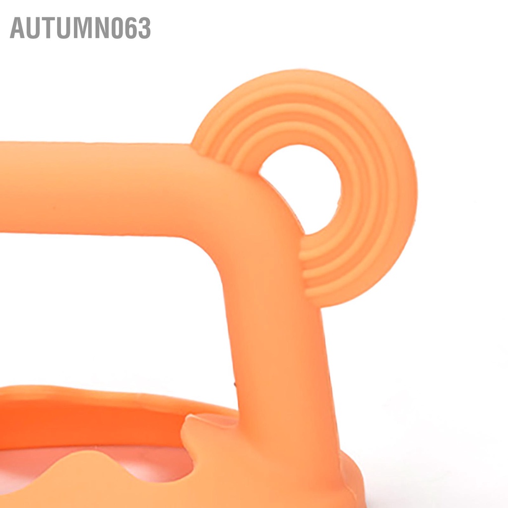 Autumn063 Bé Mọc Răng Đồ Chơi Hình Ngựa Mềm Cấp Thực Phẩm Nhai Cho Vòng Kèm Hộp