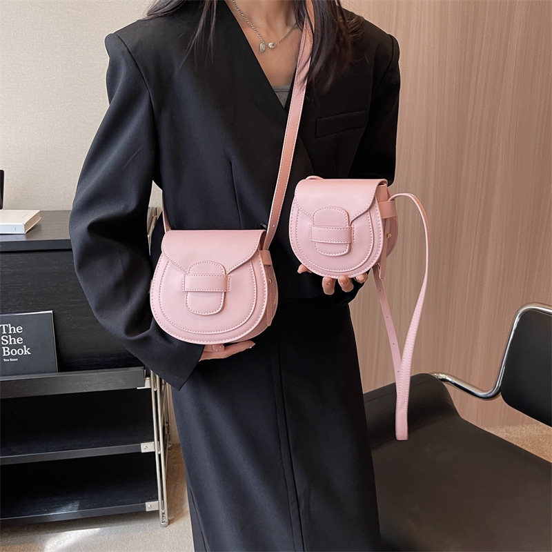 Túi Đeo Chéo Nắp Gập Đơn Giản Thời Trang Hè Hàn Quốc 2023