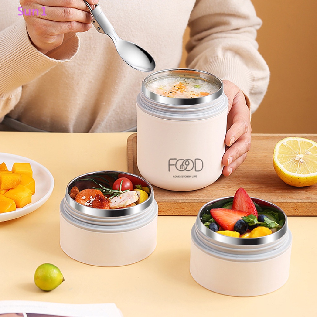 Sun1 &gt; Túi Đựng Cơm Trưa Giữ Nhiệt Bằng Thép Không Gỉ