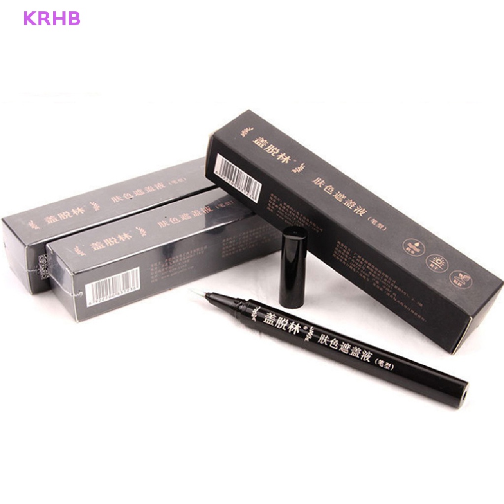 Bút Che Khuyết Điểm KRHB Vitiligo Màu Trắng Chống Thấm Nước