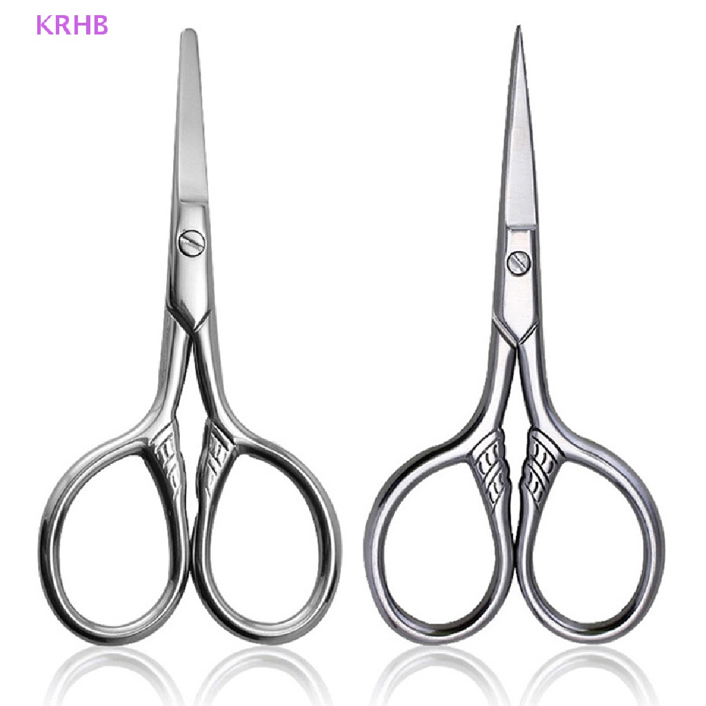 1 Kéo Cắt Tỉa Lông Mày / Lông Mi Bằng Thép Không Gỉ Tiện Dụng