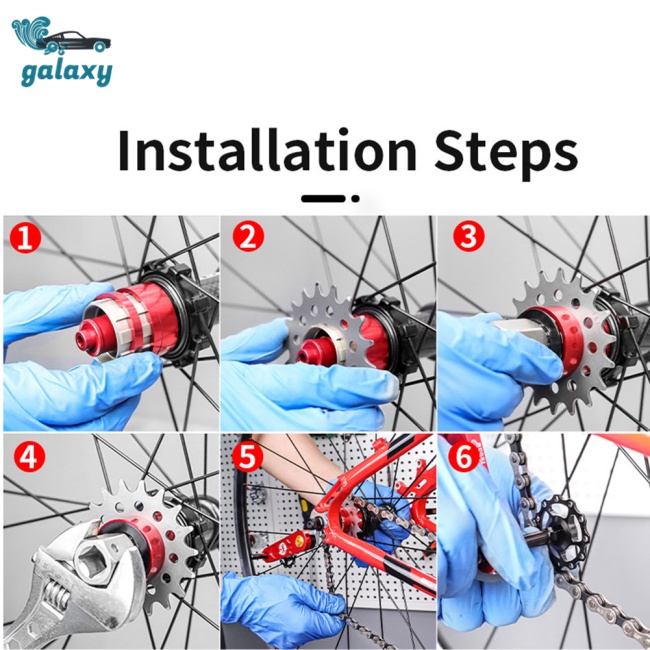 Bánh Đà 12 / 13 / 14 / 15 / 16 / 17 / 18t Bằng Thép Không Gỉ Cho Xe Đạp Leo Núi