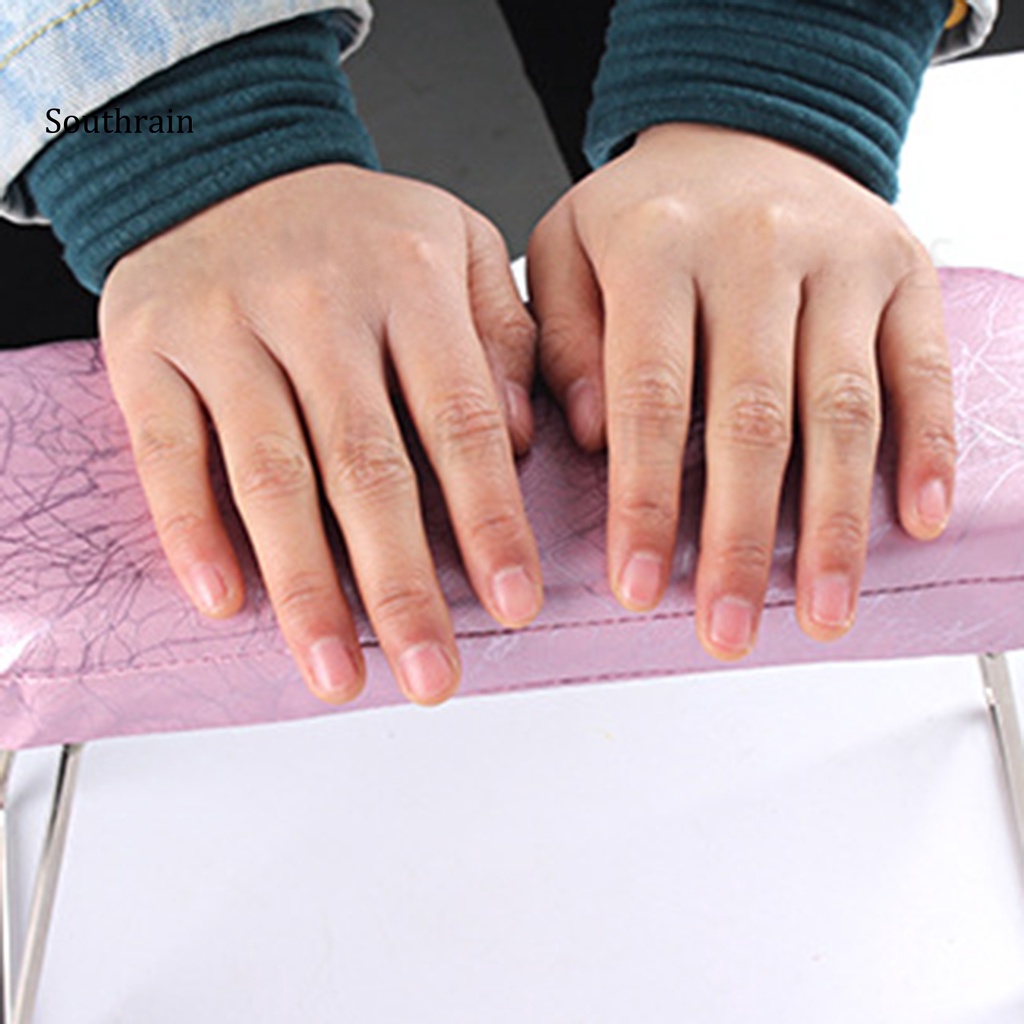 Gối Kê Cổ Tay Bằng Da Giả Chống Nước Tốt Hỗ Trợ Làm Móng