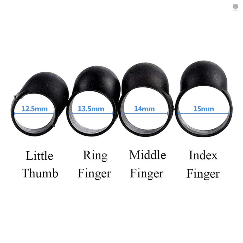 Bộ 4 Đầu Bọc Ngón Tay Đánh Trống Lưỡi Thép