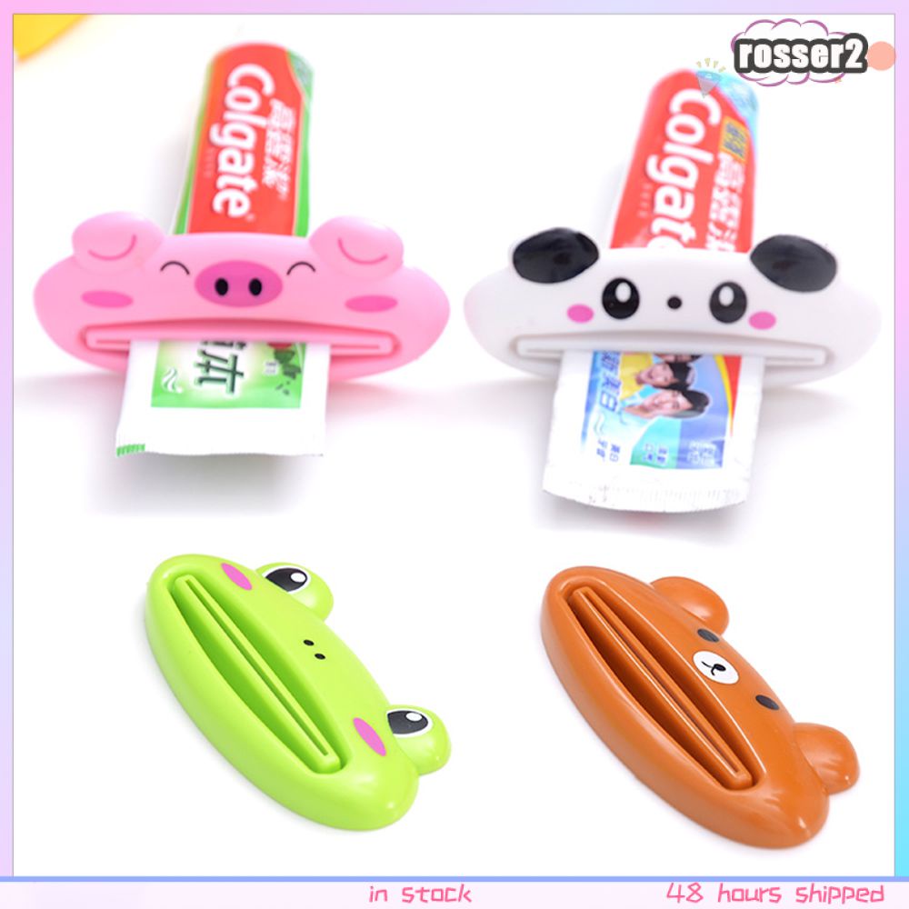 1 Cái Dụng Cụ Bóp Ống Gia Dụng Dụng Cụ Bóp Kem Đánh Răng Hoạt Hình Đứng-Rosser2