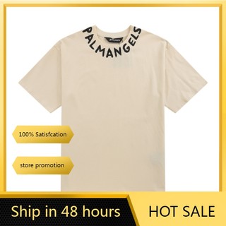 ❤️❤️ ❤️❤️ áo thun unisex ngắn tay in chữ plam ange * 2023 mới