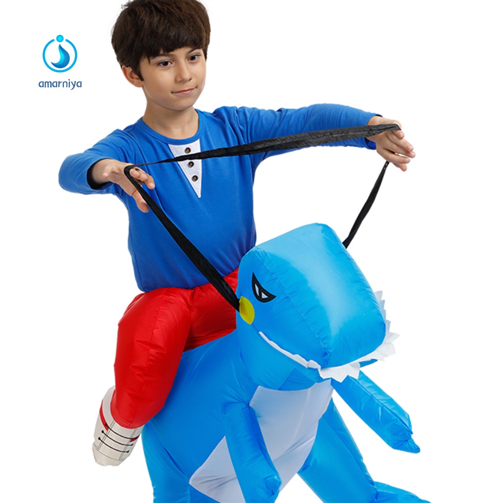 Amar Bộ Đồ Bơm Hơi Hóa Trang Khủng Long Dành Cho Trẻ Em Và Người Lớn