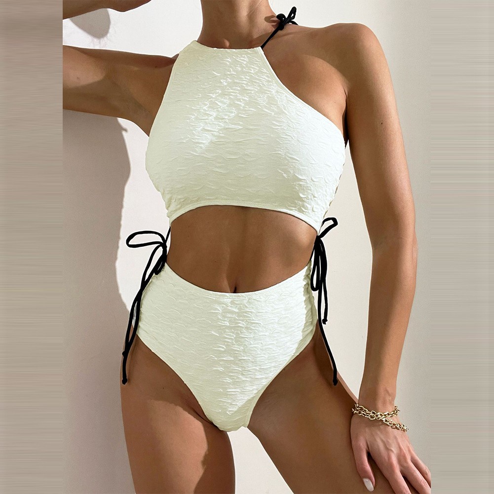 Bộ Đồ Bơi Bikini Lưng Cao Màu Sắc Đất Dành Cho Nữ [MM0425]