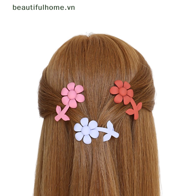 Kẹp Tóc Càng Cua Hình Hoa Xinh Xắn Cho Nữ