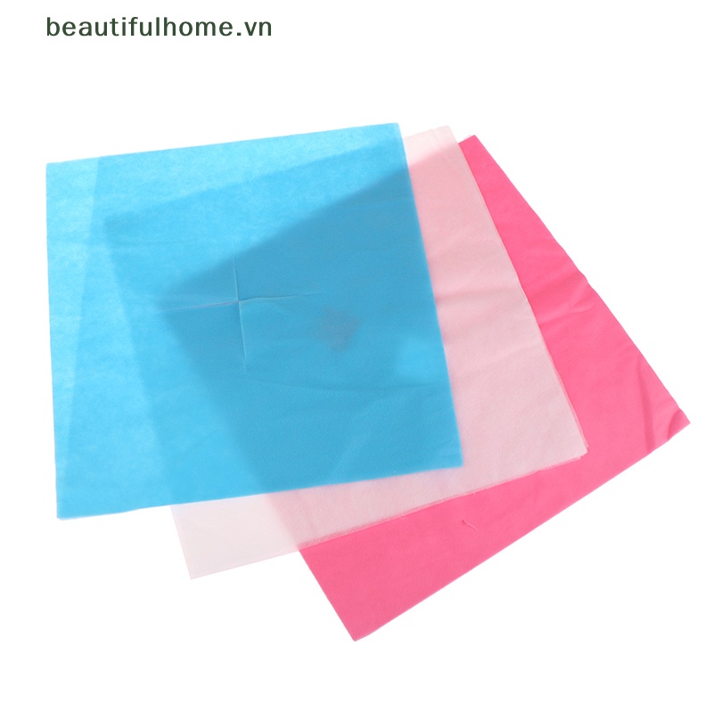 Túi 100 Đệm Lót Đầu Mát Xa Thư Giãn Dùng Một Lần