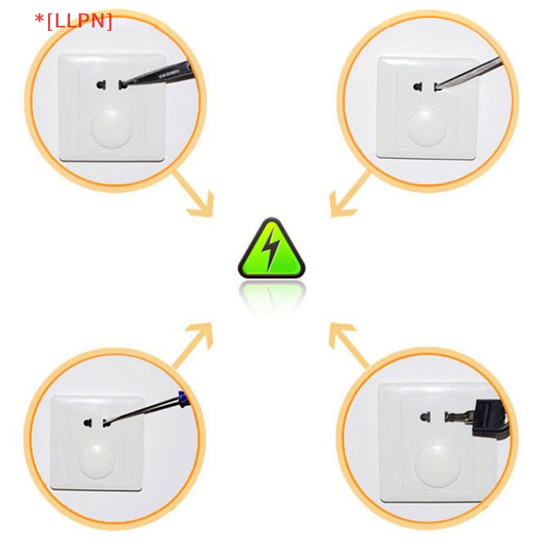 Set 10 Ổ Cắm Điện Hai Pha Bảo Vệ An Toàn Cho Bé