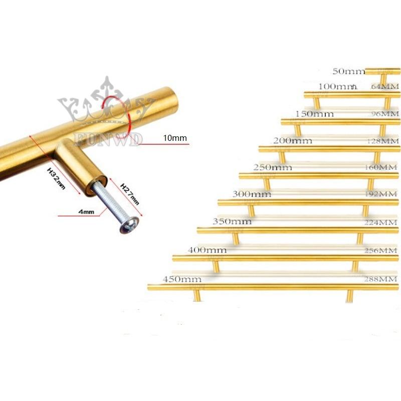 Tay Nắm Cửa Tủ Bếp Bằng Thép Không Gỉ Cao Cấp