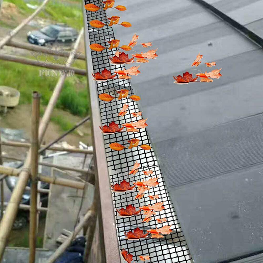 Tấm Lưới Bảo Vệ Chống Tắc Nghẽn Bằng Nhựa Kèm 15 Kẹp Cố Định