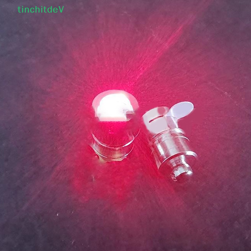1 Bong Bóng Đèn LED Màu Đỏ Xanh Dương Trắng Dùng Trang Trí Tiệc DIY