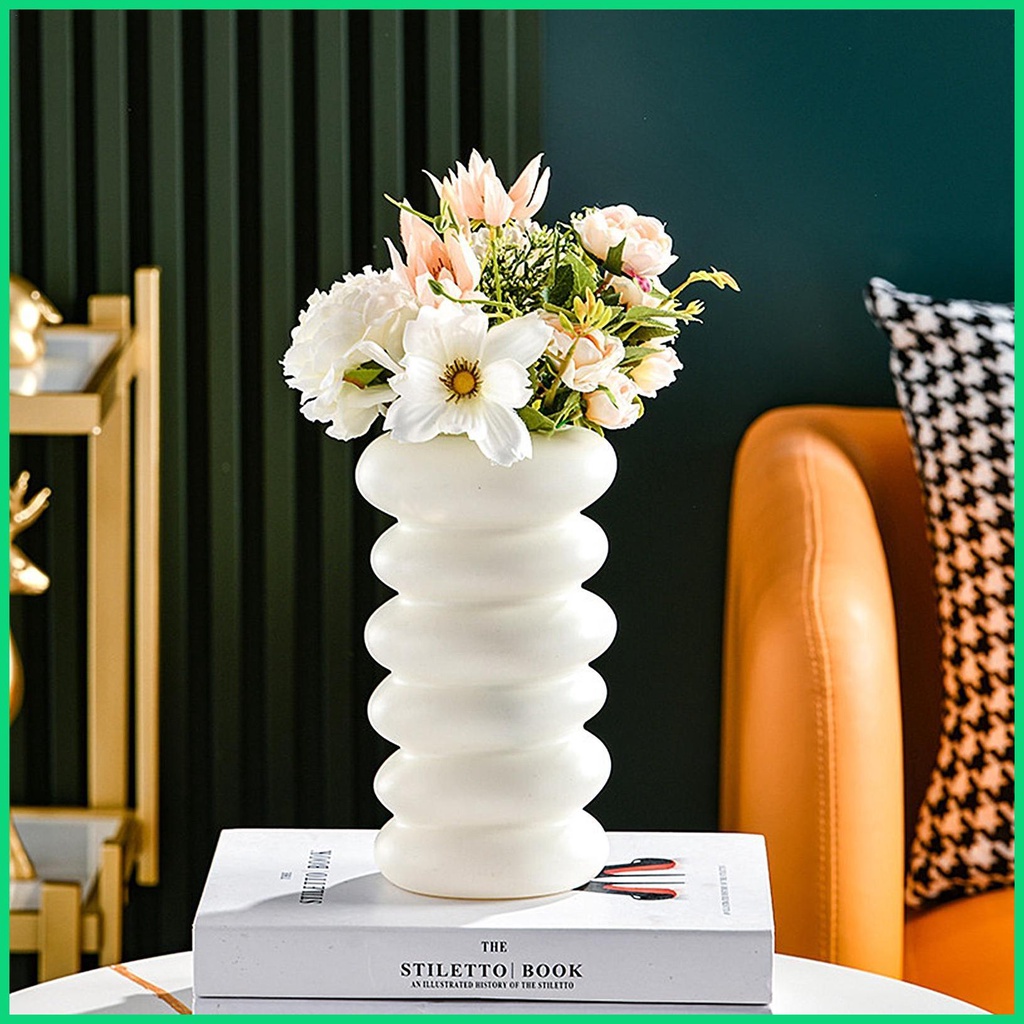 Bình Hoa Xoắn Phong Cách Bắc Âu Hiện Đại Trang Trí Nội Thất