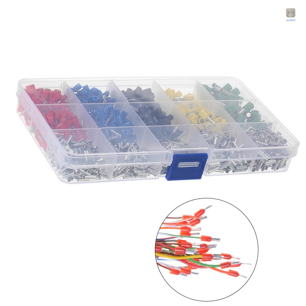 Set 1640 Đầu Nối Dây Điện Cách Điện 0.25-6.0Mm2 + 1640 Cái