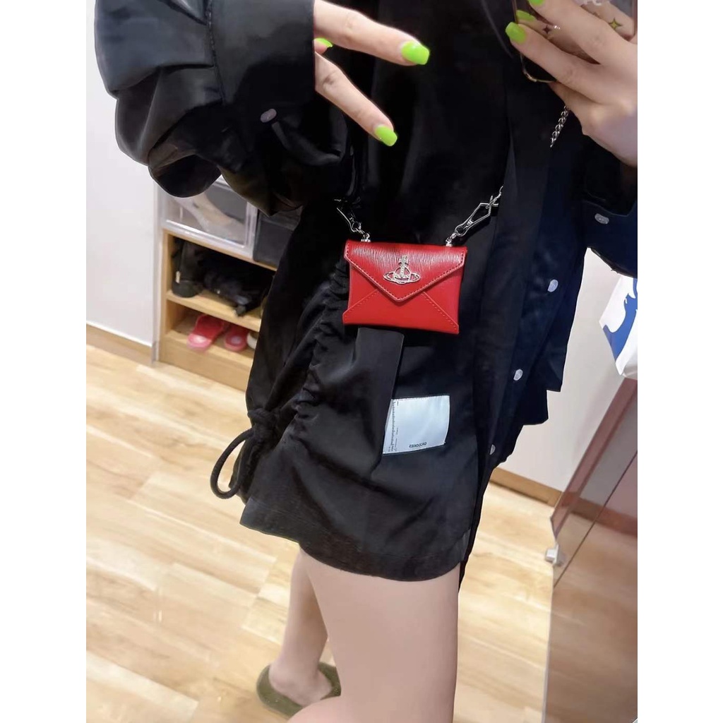 Túi Đựng Thẻ / Son Môi / Tiền Xu Mini Vivienne Westwood Saturn