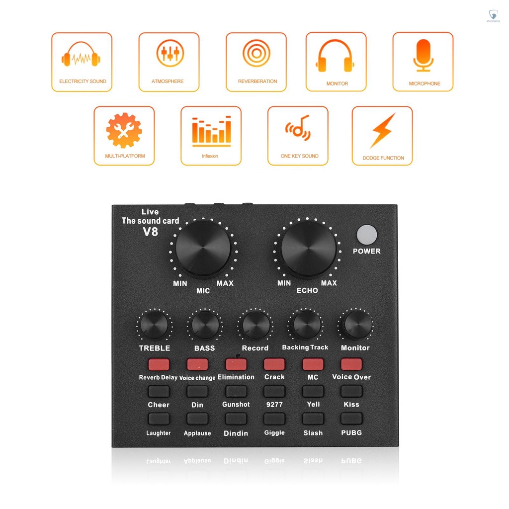 Thẻ Âm Thanh Đa Năng Chuyên Dụng Cho Phát Sóng Trực Tiếp