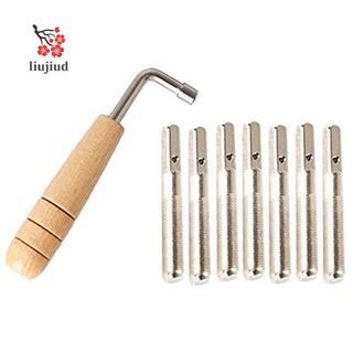 Bộ 7 chốt vặn điều chỉnh dây đàn lyre harp string và các nhạc cụ dây nguyên thủy khác