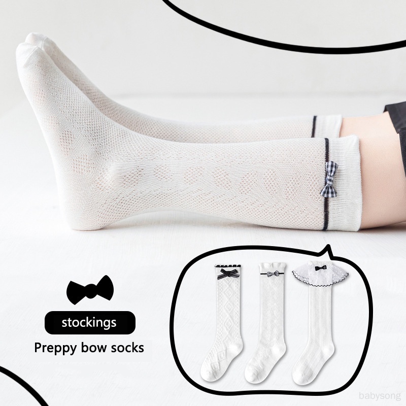 Vớ Thoáng Khí Thoải Mái Phong Cách Nhật Bản Cho Bé Gái