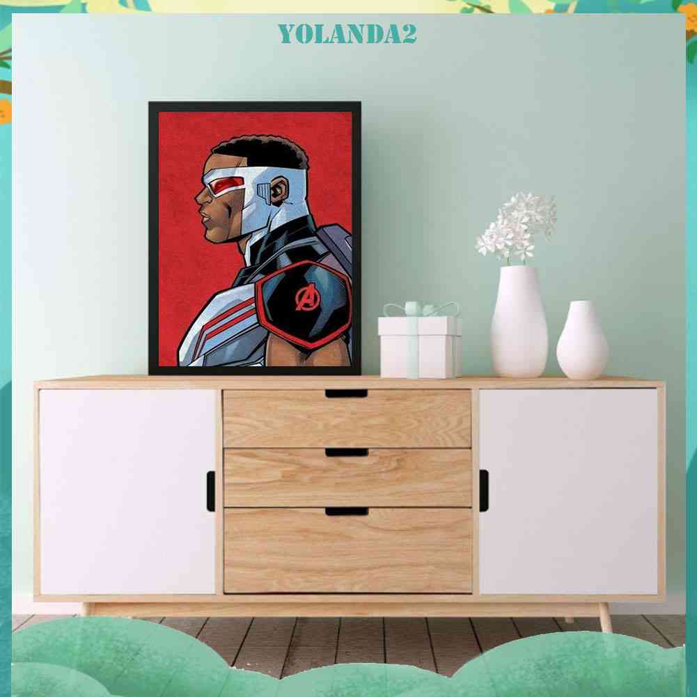 Bộ Tranh Đính Đá 5D Họa Tiết Hoạt Hình Dễ Thương Độc Đáo DIY Dùng Trang Trí Nhà Cửa