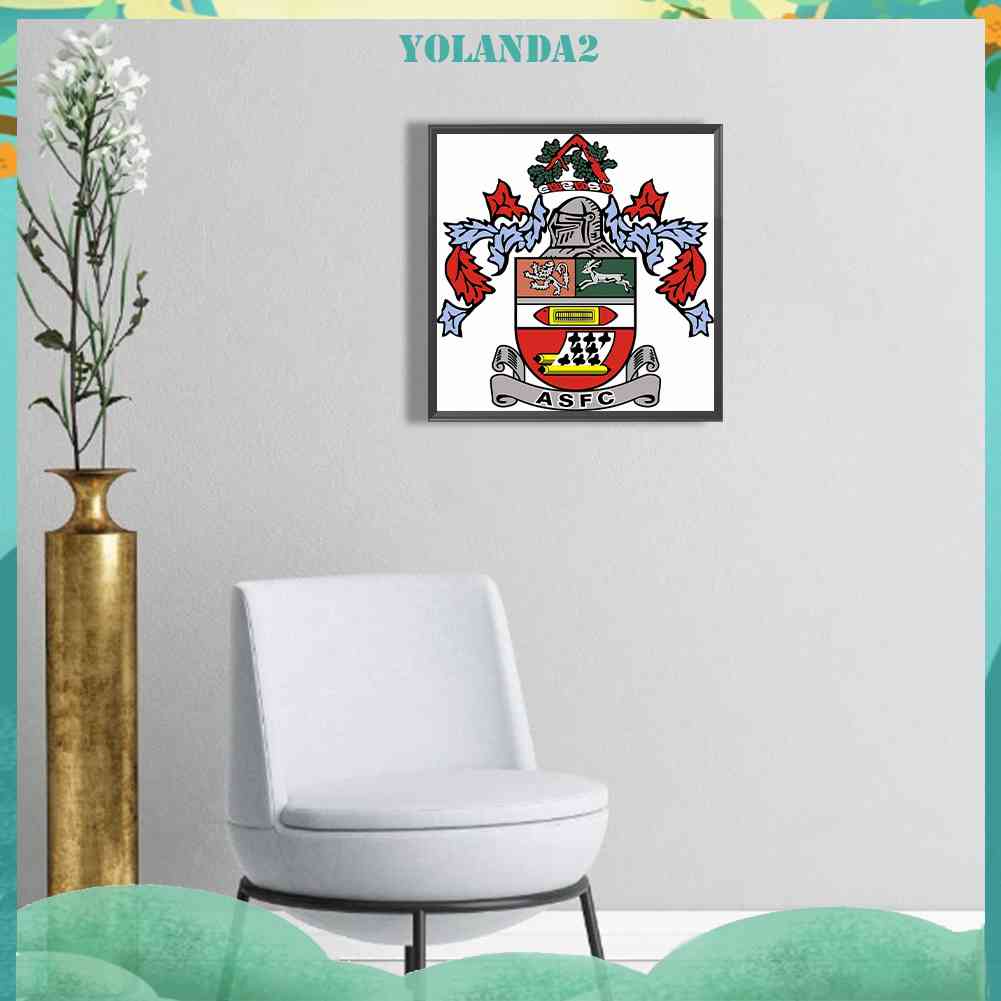 Bộ Tranh Đính Đá 5D DIY Họa Tiết Accrington Stanley Độc Đáo Sáng Tạo Phụ Kiện Trang Trí Nghệ Thuật Thủ Công