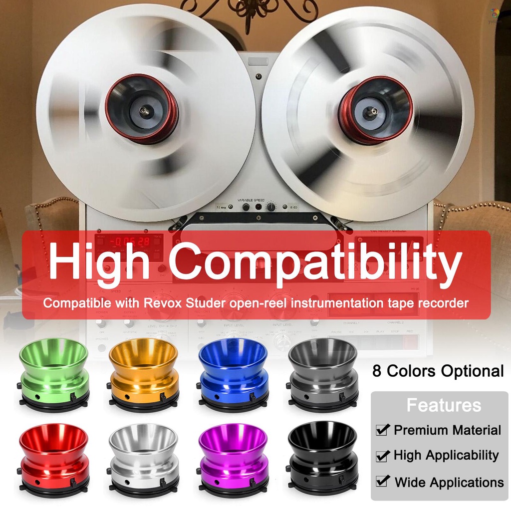 1 Cặp 1 Cặp Máy Ghi Âm Mở 10inch Thông Dụng Bằng Nhôm Cho Thợ Sửa Chữa Studer Revo