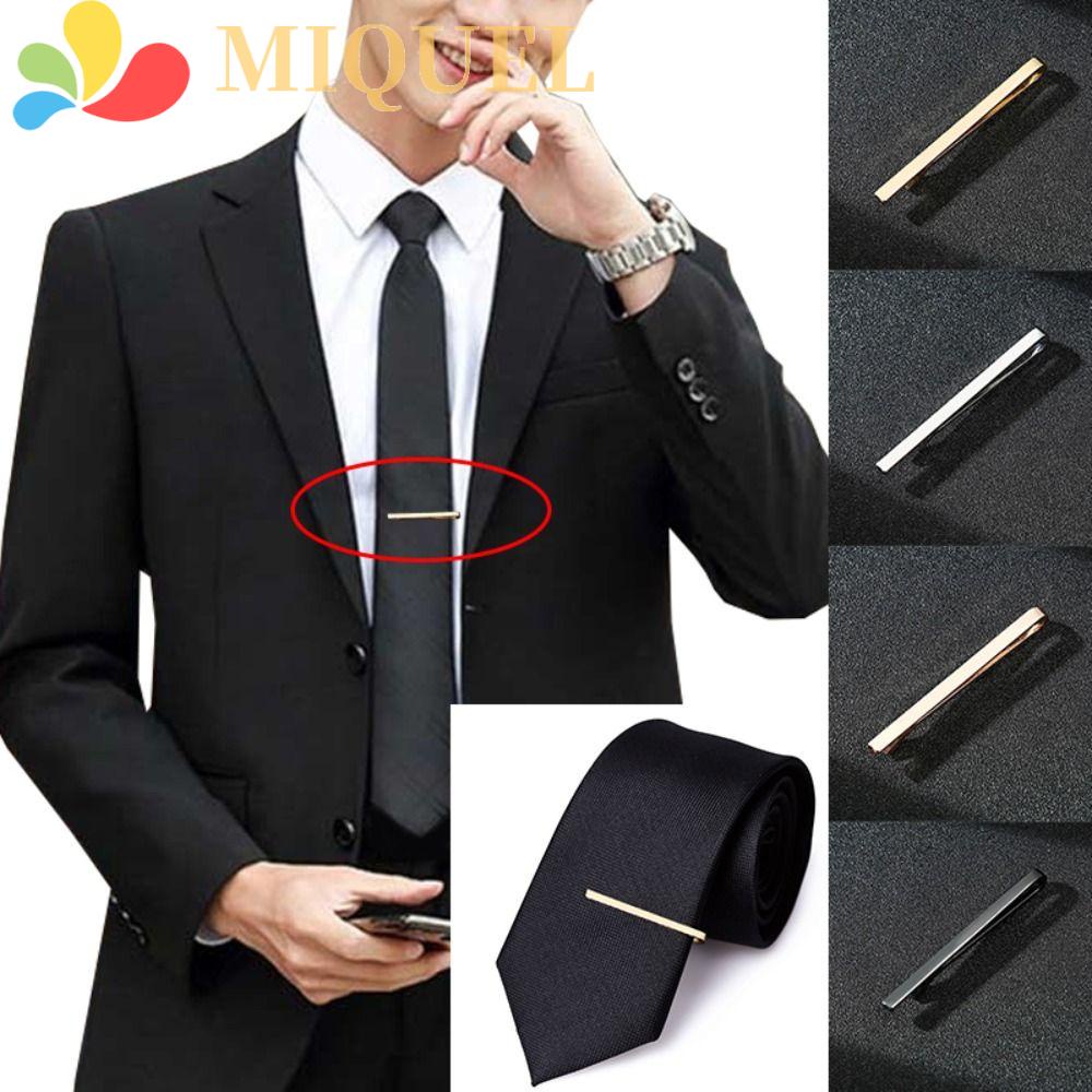 Kẹp Cà Vạt Kim Loại Thời Trang Cho Nam|Kẹp Mạ Vàng Phong Cách Doanh Nhân Sang Trọng