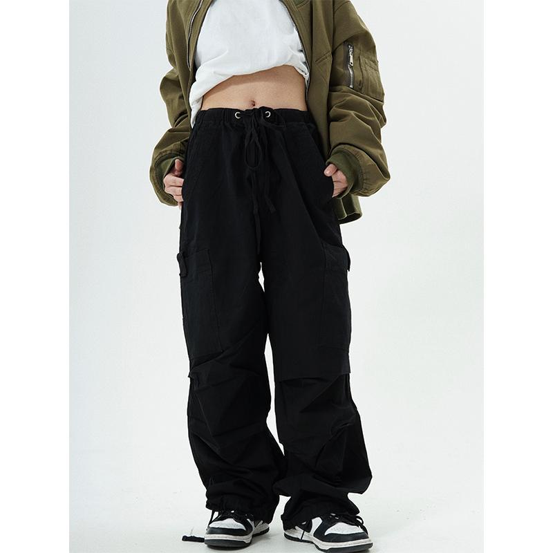 Quần Dài Dáng Rộng Phong Cách Hip Hop Đường Phố Mỹ Cá Tính Cho Nam Và Nữ