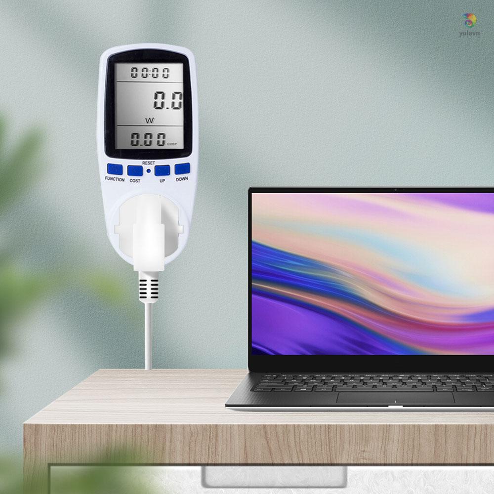 Thiết Bị Phân Tích Công Suất Điện Kwh Màn Hình LCD Kỹ Thuật Số