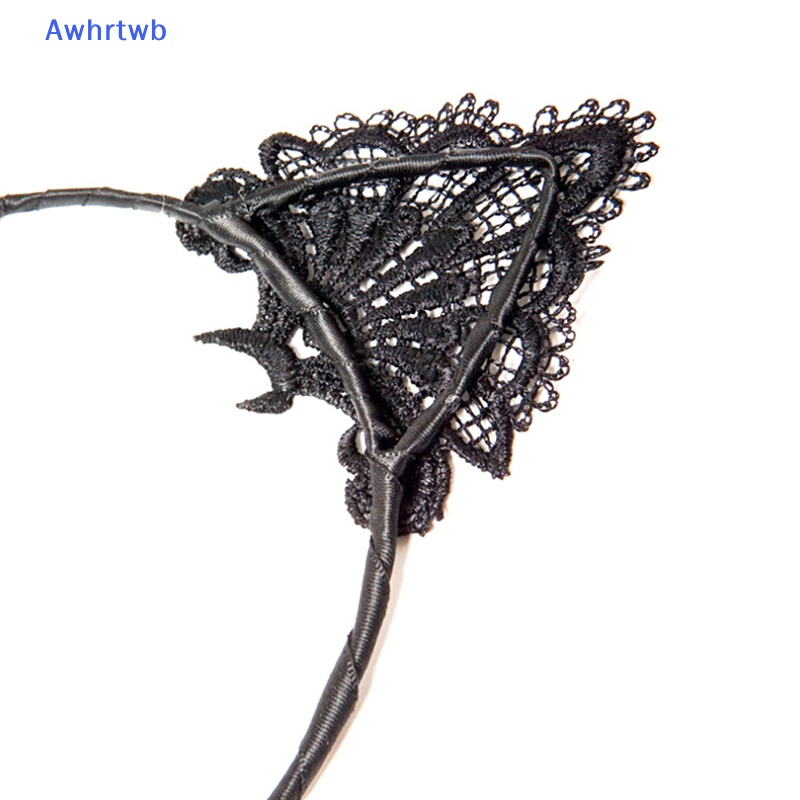 Băng Đô Tai Mèo Phối Ren Thời Trang Gợi Cảm Cho Nữ Mới