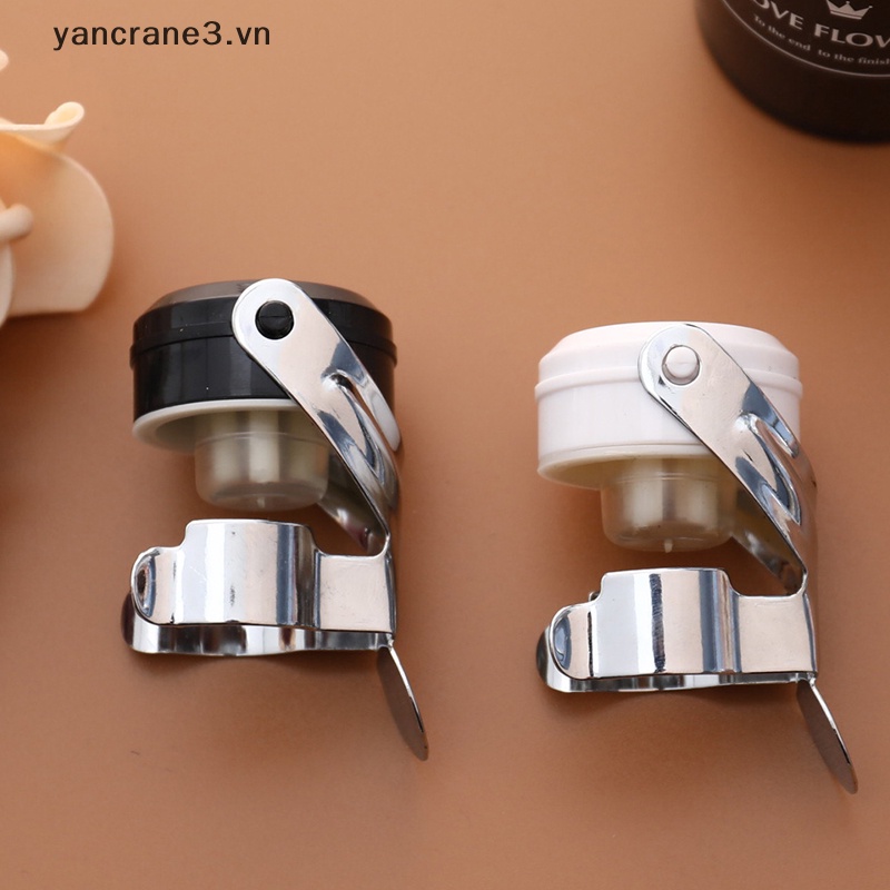 Nút Chặn Chai Rượu Champagne Bằng Thép Không Gỉ Tiện Dụng 3.vn