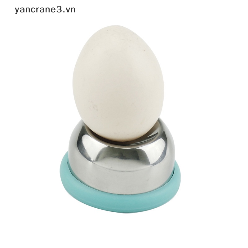 Dụng Cụ Tách Lòng Đỏ Trứng Luộc Bằng Thép Không Gỉ Cứng YAN3.vn