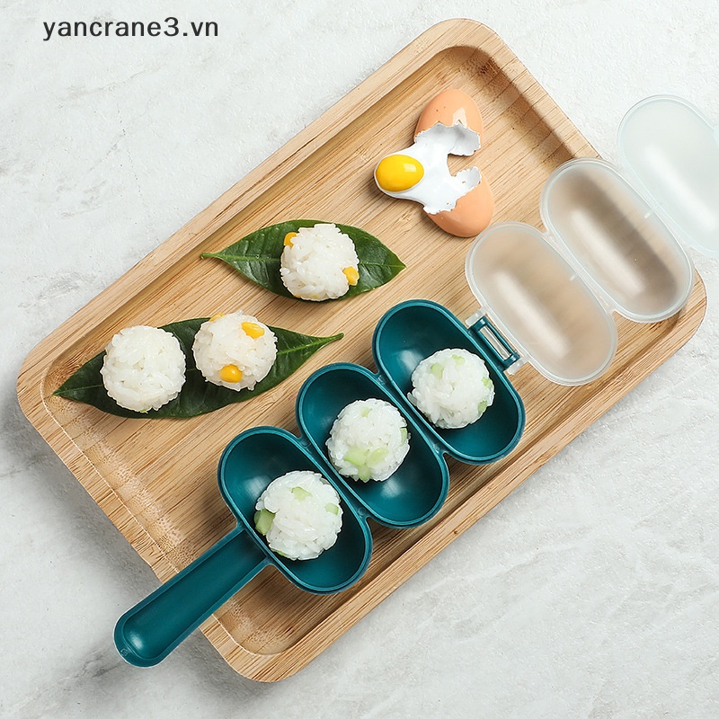 1 Khuôn Làm Cơm Nắm Sushi DIY Sáng Tạo {yancrane3.vn