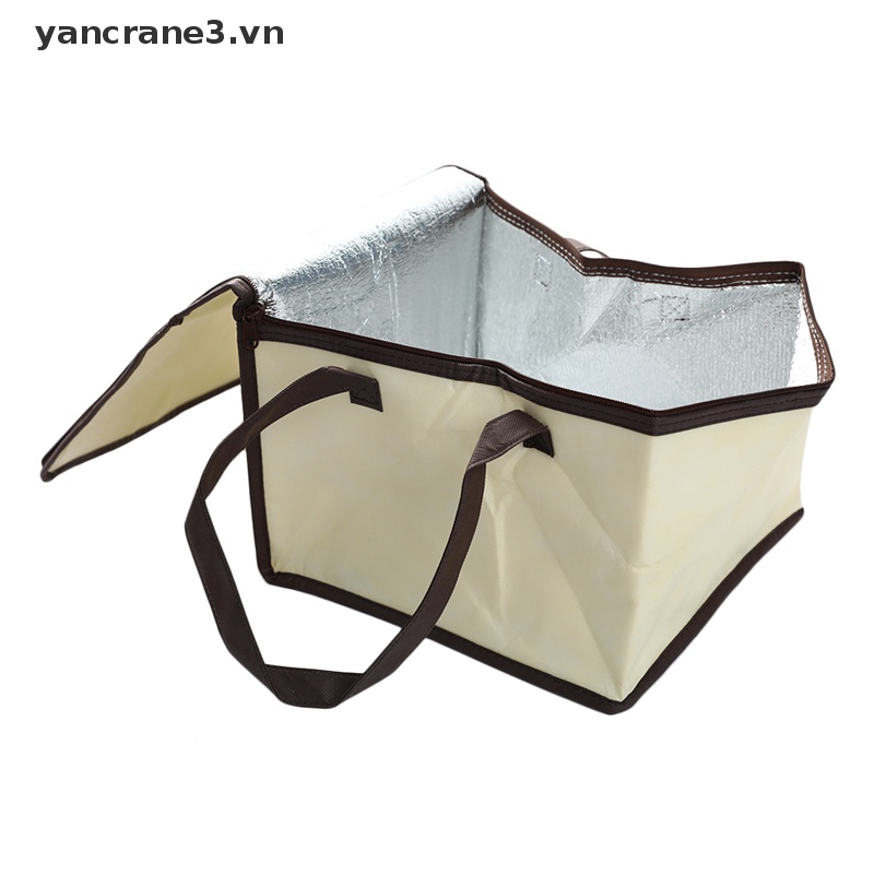 Túi Giữ Nhiệt Đựng Bánh Pizza / Thực Phẩm Kích Thước 6 / 8 / 10 / 12 Inch Tiện Dụng Mang Theo Du Lịch Dã Ngoại {yancrane3.vn